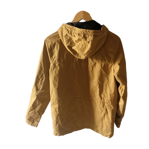 Original Penguin Mustard Brown Colored Anorak Style Jacket Women's Size Small - Picture 2 of 8